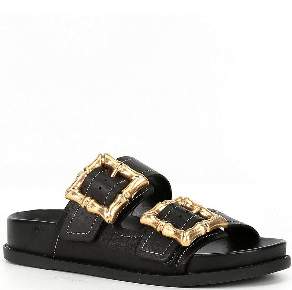 Enola Leather Sporty Sandal - Schutz